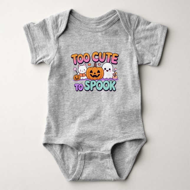 Body Trop mignon pour parler - Kawaii Pastel Halloween (Devant)