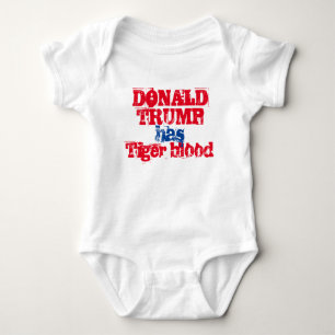 BODY "TRUMP A DU SANG DE TIGRE" BÉBÉ JERSEY BODYSUIT