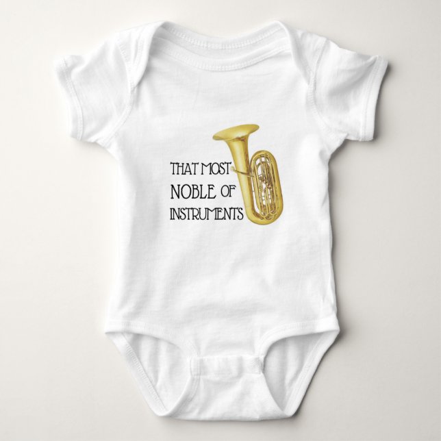 Body Tuba Baby Bodysuit (Devant)