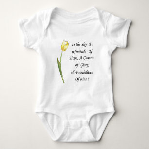 Body Tulipe jaune