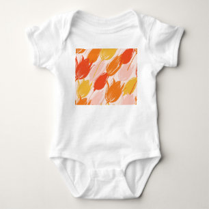 Body Tulipes diagonales : Conception de couleurs claire