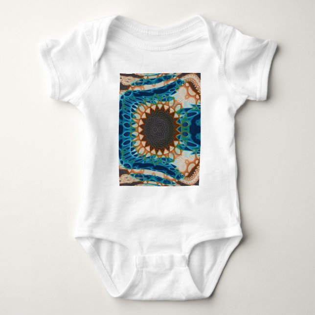 Body Turquoise Gold Sun Southwestern Art (Devant)