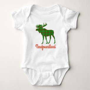 Body Tutu mignon d'orignaux de tartan de Terre-Neuve