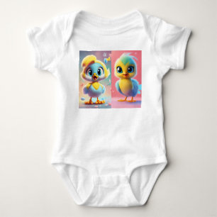 Body Tweety. dans les couleurs pastel. puéril et amusan