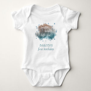 Body Twinkle Little Star   Turquoise Vert et Taupe Brow