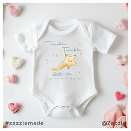 Body Twinkle Twinkle Little Star Boho Automne Personali