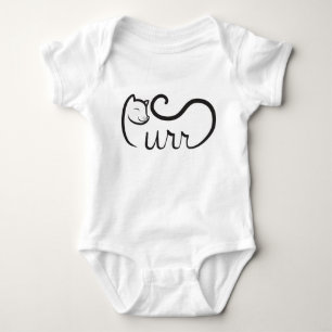 Body Typographie Ronron Noir