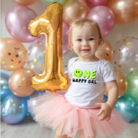 Un joyeux Gal 1er Anniversaire Vert Sourire