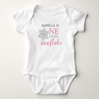 BODY UN PETIT FLAKE DE NEIGE 1ER ANNIVERSAIRE