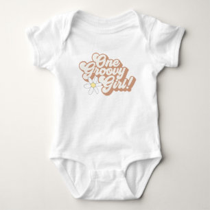 Body Un t-shirt pour une fille super fille rétro pour l