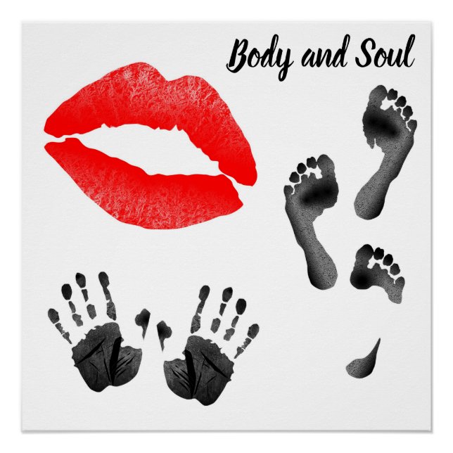 Body und Soul 20x20 Poster (Vorderseite)