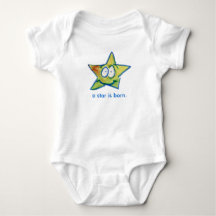 "Une étoile est née" Bébé Jersey Bodysuit