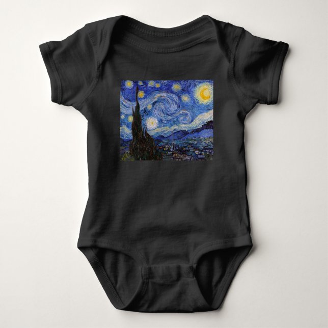 Body Une nuit étoilée : Saint Remy par Vincent Van Gogh (Devant)