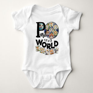 Body Une partie de My World Planet Earth mignon Animaux