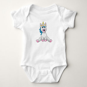 Body Unicorn avec Flowers Daisy