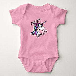 Body Unicorn Princess Design - Bodysuit Baby Jersey
