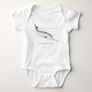 Body Unicorne de baleine de Narwhal de la mer