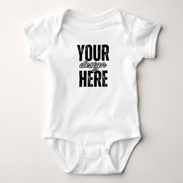 Body Unique Custom Baby Bodysuit Gift - Design Your Own (Devant)