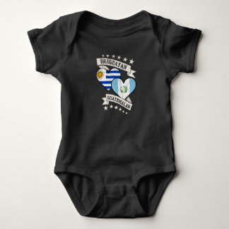Body Uruguay Guatemala Guatémaltèque drapeaux cardiaque