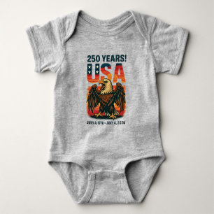 Body USA 250 Years - Patriotic Bald Eagle 4 juillet 202