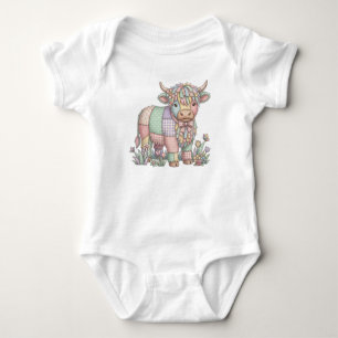Body Vache des Highlands Patchwork Floral Gingham Paste