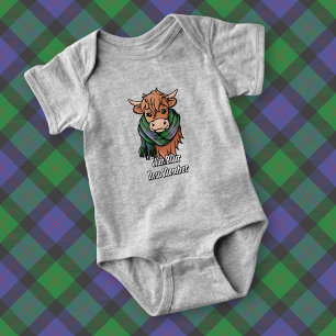 Body Vache Highland avec Blair Tartan Scarf