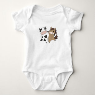 Body Vache Horse Farm Sweet Animaux Bauer Farmer