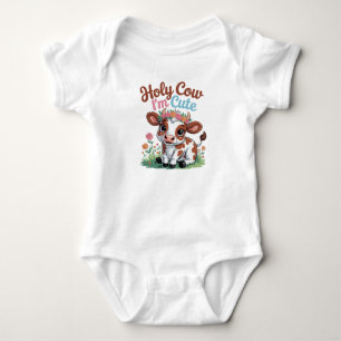 Body Vache Sainte Je Suis Mignonne – Conception De Dess