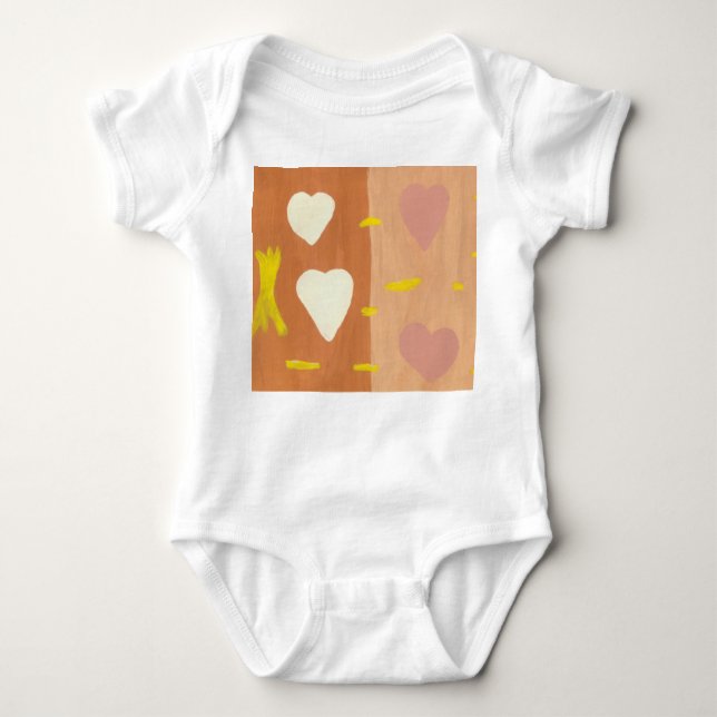 Body Vent d'amour Baby Jersey Bodysuit (Devant)