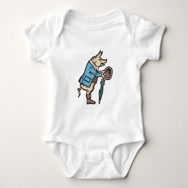 Body Veste de porc Piggy mignonne Formelle Antique (Devant)