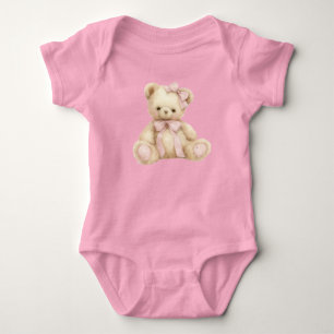 Body Vêtement bébé mignon ours en peluche