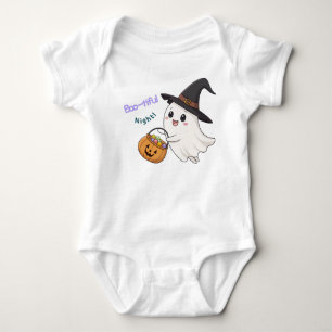 Body Vêtement de corps pour bébé fantôme d'Halloween mi