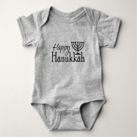 Vêtement de corps pour bébé "Joyeux Hanouka"
