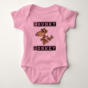 Body Vêtement une pièce mignon de bébé de singe gros