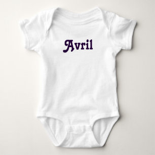 Body Vêtements bébé Avril