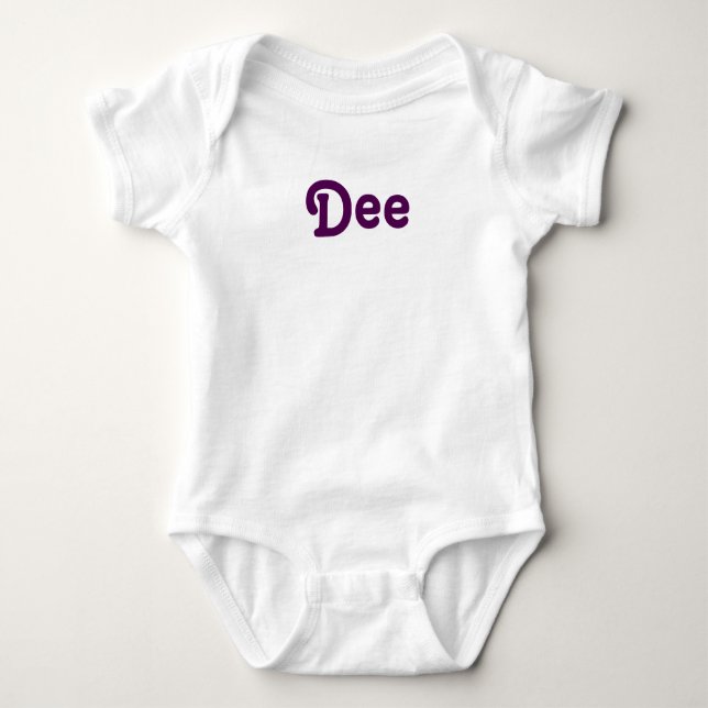 Body Vêtements Bébé Dee (Devant)