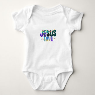 Body vêtements bébé jésus amour