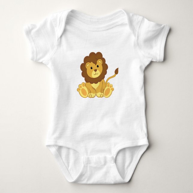 Body Vêtements Bébé Lion mignons (Devant)