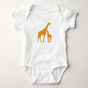 Body Vêtements d'une seule pièce de bébé de girafe de