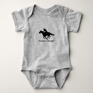 Body Vêtements pour bébés future Cowgirl Western Barrel