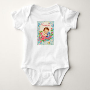 Body Vintage bébé fille une pièce