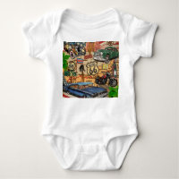 Vintage Route 66, affiche nostalgique.