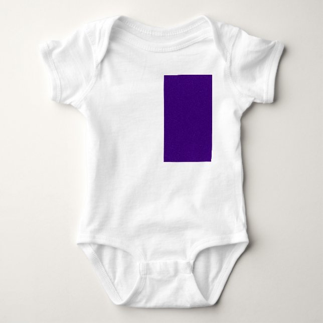 Body Violet Bruit Shifted Vertical Baby Bodysuit Person (Devant)