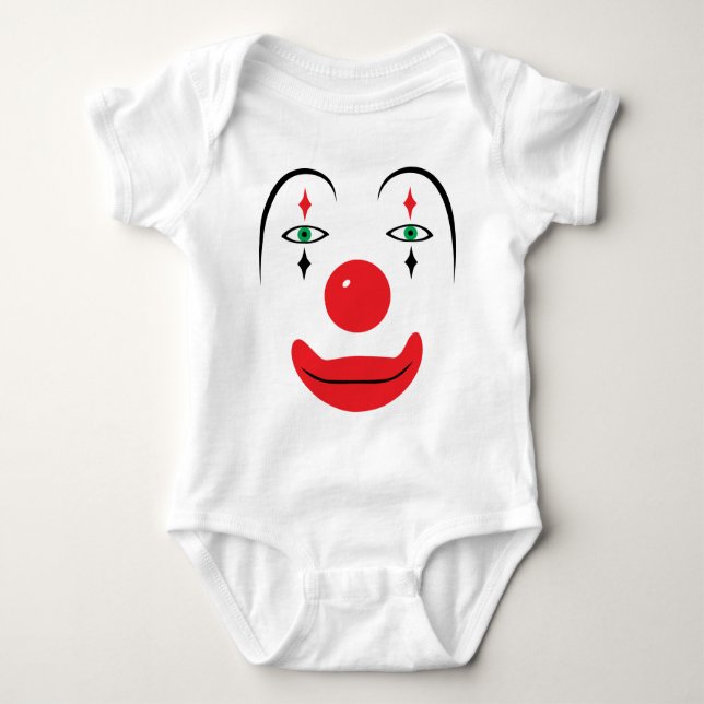 Body Visage heureux de clown (Devant)