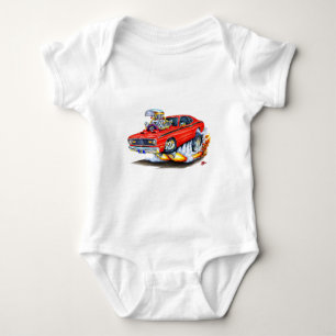 Body Voiture 1970-74 de rouge de chiffon de Plymouth
