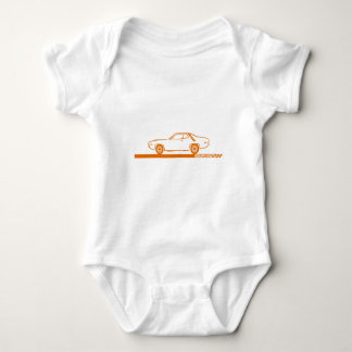 Body Voiture 1971-72 d'orange de Roadrunner