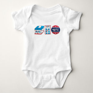 Body VOTE Election Day USA Voter Vote Box