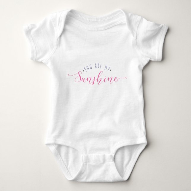 Body vous êtes mon costume romper pour bébé soleil (Devant)
