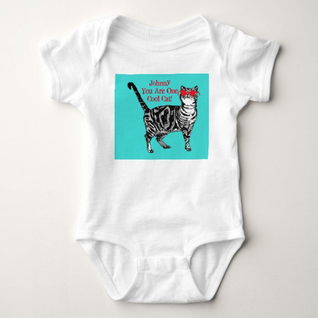 Body Vous Êtes Un Cool Chat Babies Un Pièce Bodysuit (Devant)