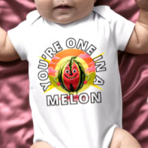 Vous êtes un melon d'eau Un dans un melon Dessin d
